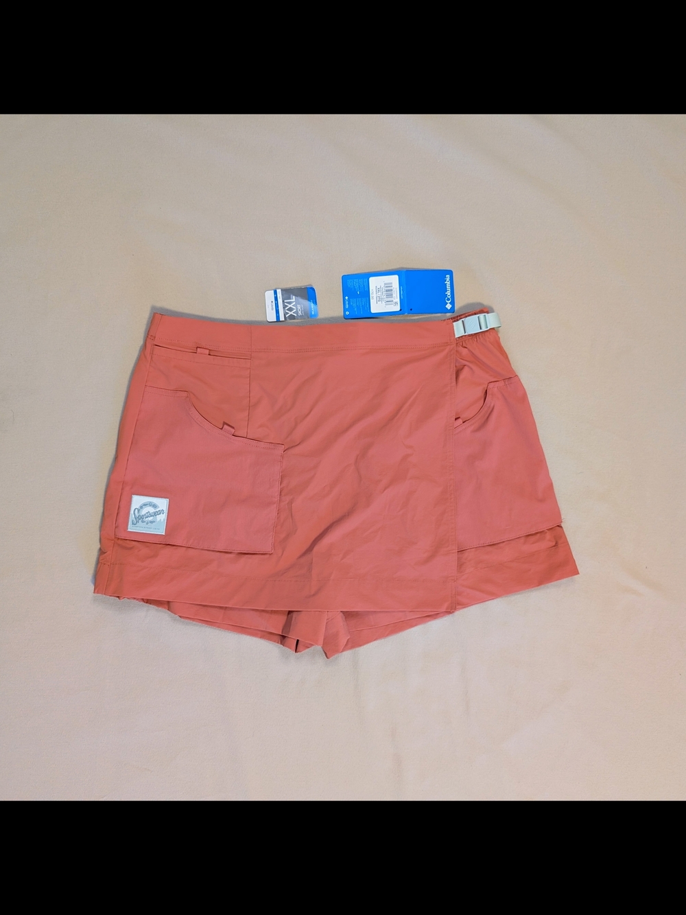 Columbia Cove Beach Skort | Coral Red | NWT | XXL - Picture 5 of 7